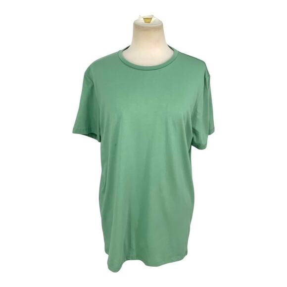 Marine Layer Supima Cotton Short Sleeve Crewneck T Shirt Green Size Medium - Picture 1 of 7